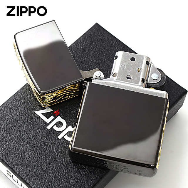 ちょこページ② Zippo ジッポー バタフライ アラベスク 蝶々 唐草 ブラック