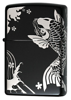 Zippo ジッポー 和柄シリーズ 2NBG-B メール便可