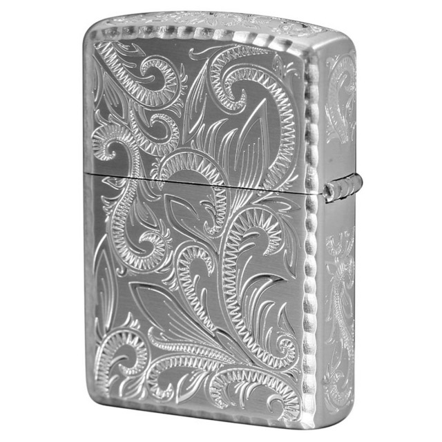 Zippo ジッポー アーマー アラベスク 唐草 コーナーリューター加工