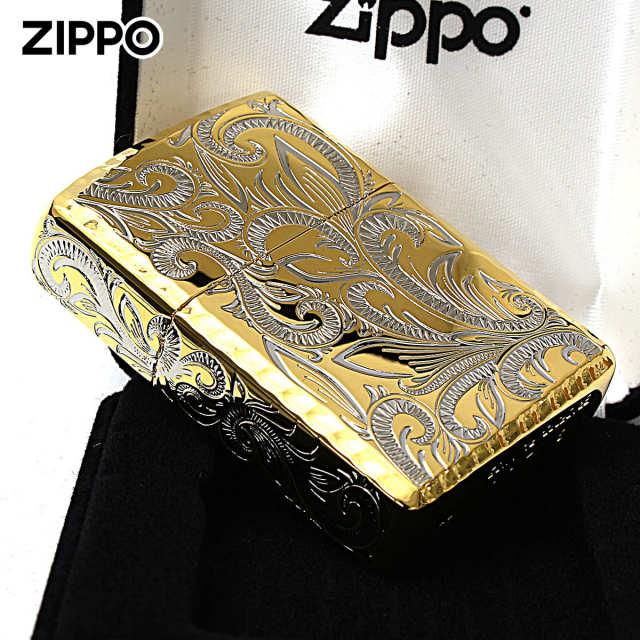 Zippo ジッポー アーマー アラベスク 唐草 コーナーリューター