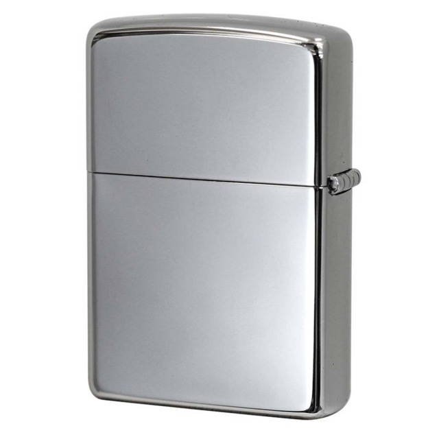 Zippo ジッポー アーガイル柄 シルバー チタンコーティング
