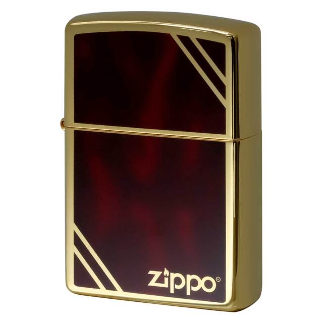 Zippo ジッポー Marvel マーブル ブラウン ジッポロゴ ダイヤゴナル