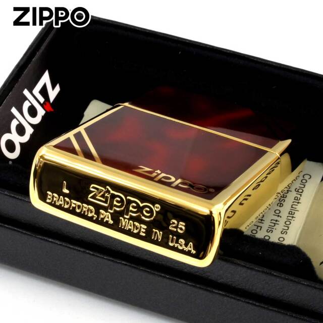 Zippo ジッポー Marvel マーブル ブラウン ジッポロゴ ダイヤゴナル