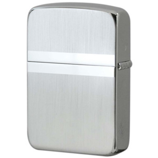 Zippo ジッポー 1941レプリカ ミラーライン 銀メッキ サテーナ SV