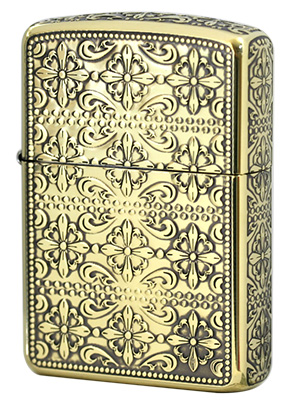 ジッポ Zippo ジッポー アーマー 彫刻 WAVE ウェーブ 模様 両面加工