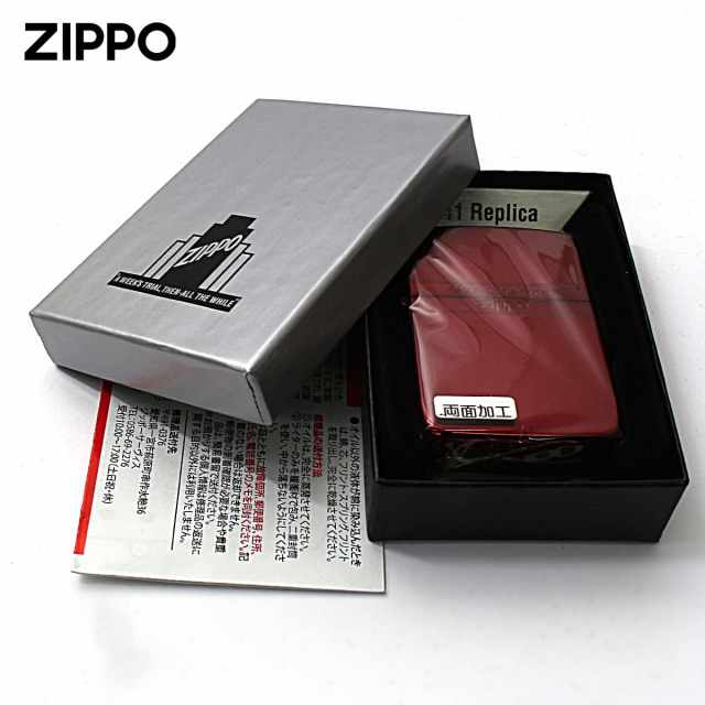 Zippo ジッポー 1941レプリカ ミラーライン レッドイオン