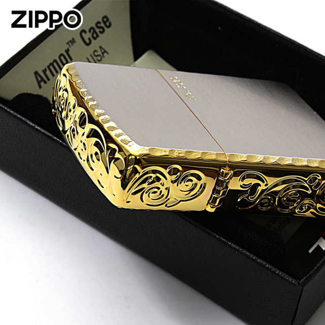 その他 Zippo ZIPPO アーマーケース 無地 #162 クロームメッキ サテーナ仕上げ