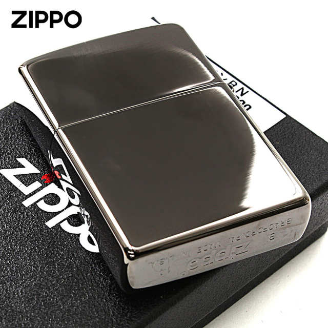 Zippo ジッポー 炎 フレームアイコン ブラックニッケル エポキシ盛り