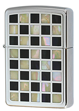 Zippo ジッポー Shell Check BK