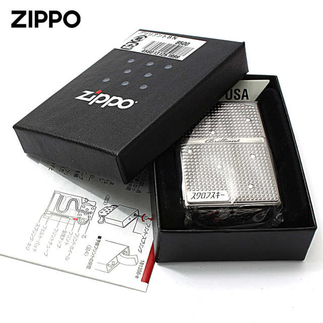 Zippo ジッポー ブリリアント スワロフスキー ブラックニッケル