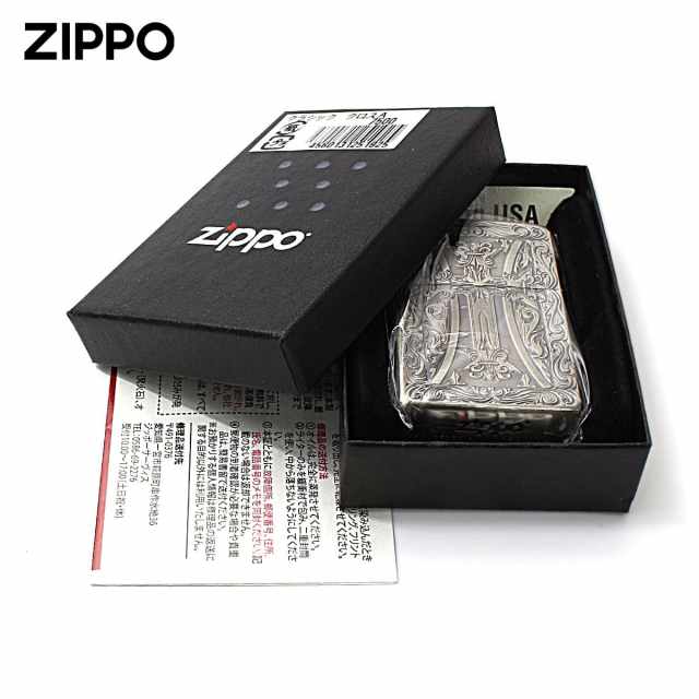 Zippo ジッポー クロス 十字架 Cross アラベスク 唐草 クラッシック