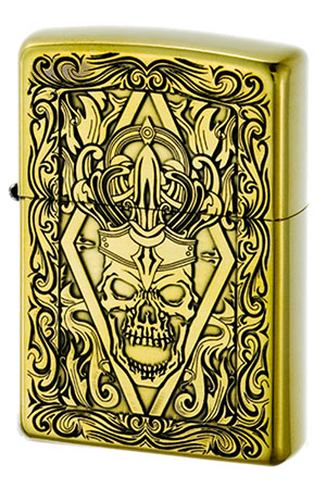 Zippo ジッポー Classic Seres クラッシックスカルB メール便可