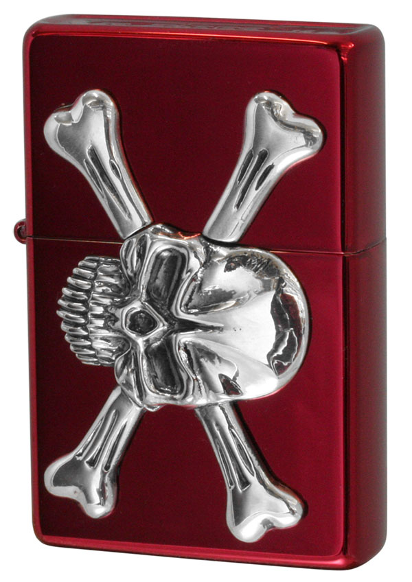 Zippo ジッポー ボトムズアップクロスボーンスカル Bottomz Up Cross Bone Skull RD