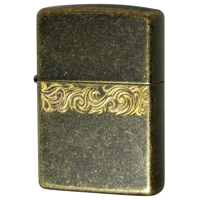 Zippo ジッポー タトゥー ライン ブラスバレル TATTOO LINE BB2 メール便可