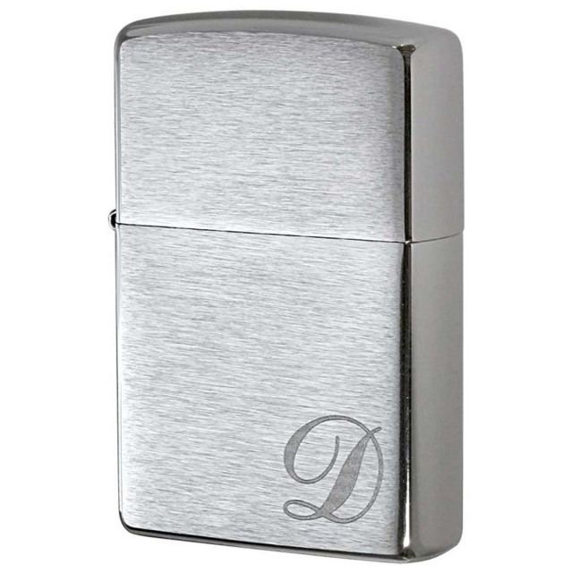 Zippo ジッポー イニシャル アルファベット レーザー US加工 D メール便可