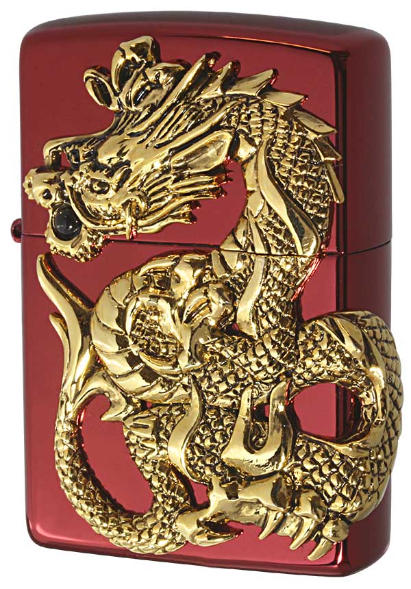 Zippo ジッポー 限定1,000個生産 DRAGON METAL ドラゴンメタル RED