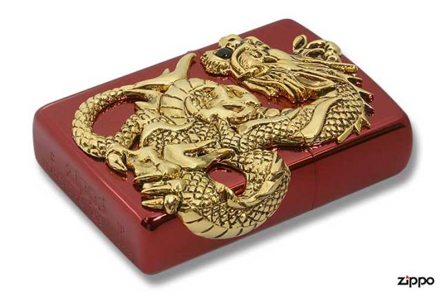 Zippo ジッポー 限定1,000個生産 DRAGON METAL ドラゴンメタル RED