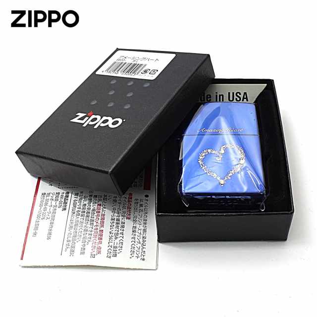 ZIPPO ライター ジッポ アメージングハート スワロフスキー