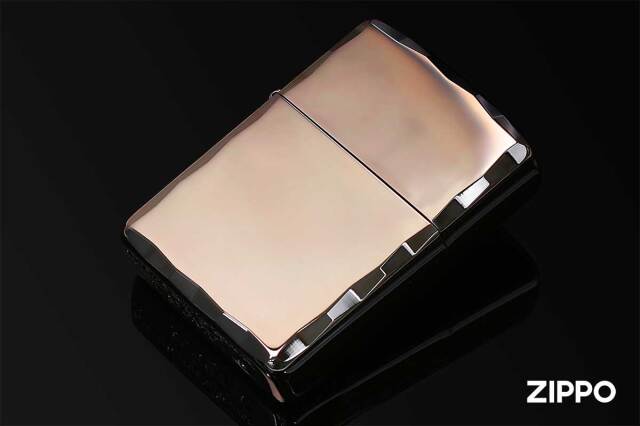 Zippo ジッポー アーマー シャインレイカット 手彫り イオンピンク 