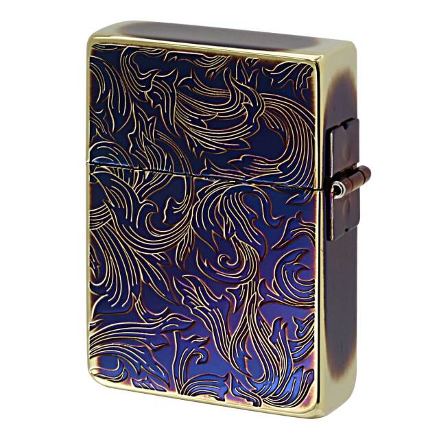 Zippo ジッポー 1935レプリカ アラベスク 唐草 両面加工 Arabesque 金 Zippo ジッポー 1935レプリカ アラベスク 唐草 両面加工 Arabesque 金
