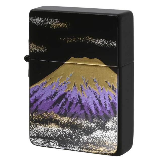 Zippo ジッポー 1935レプリカ 蒔絵 伝統工芸 ゴールドタンク 富士山