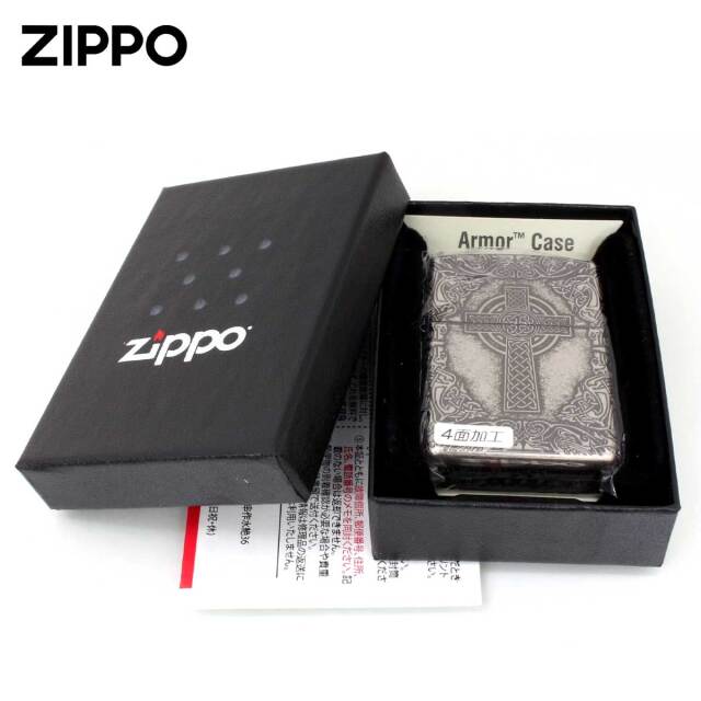 Zippo ジッポー ARMOR アーマー クロス 十字架 Cross ケルティック