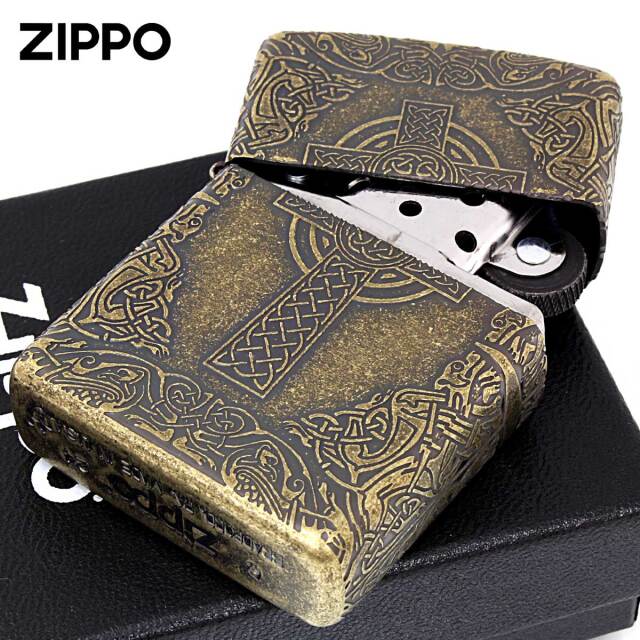 Zippo ジッポー ARMOR アーマー クロス 十字架 Cross ケルティック