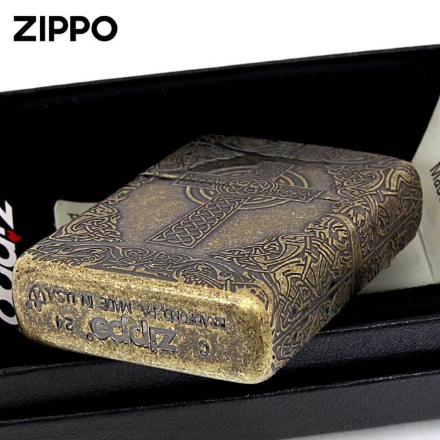 Zippo ジッポー ARMOR アーマー クロス 十字架 Cross ケルティック