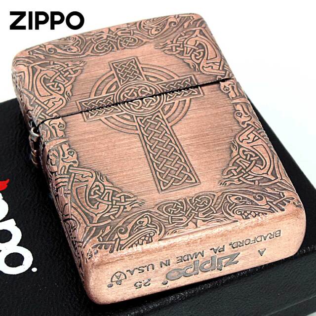 Zippo ジッポー ARMOR アーマー クロス 十字架 Cross ケルティック