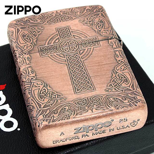 Zippo ジッポー ARMOR アーマー クロス 十字架 Cross ケルティック
