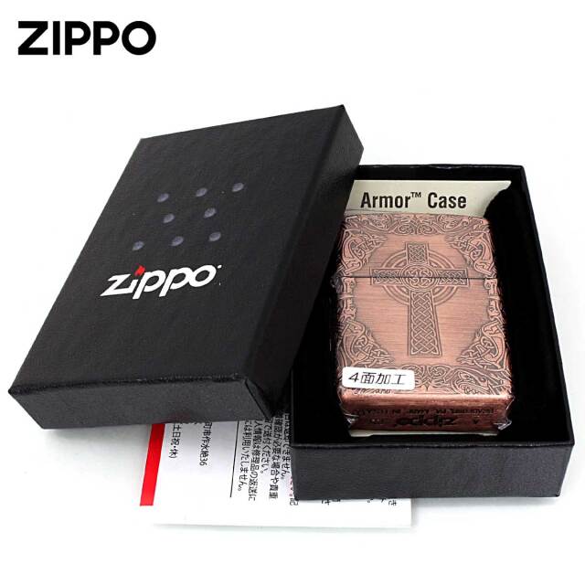 Zippo ジッポー ARMOR アーマー クロス 十字架 Cross ケルティック
