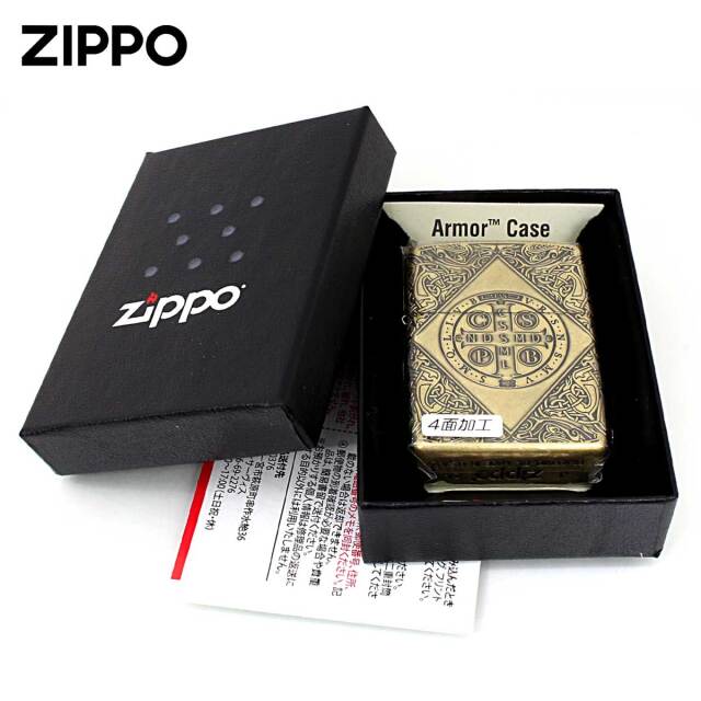 Zippo ジッポー ARMOR アーマー クロス 十字架 Cross ベネディクト