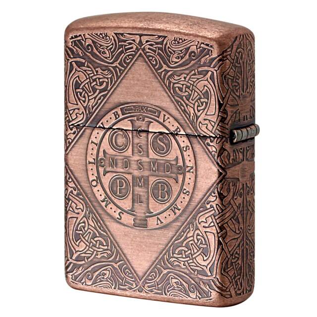 Zippo ジッポー ARMOR アーマー クロス 十字架 Cross ベネディクト