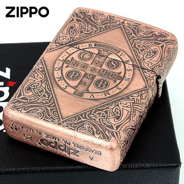 Zippo ジッポー ARMOR アーマー クロス 十字架 Cross ベネディクト