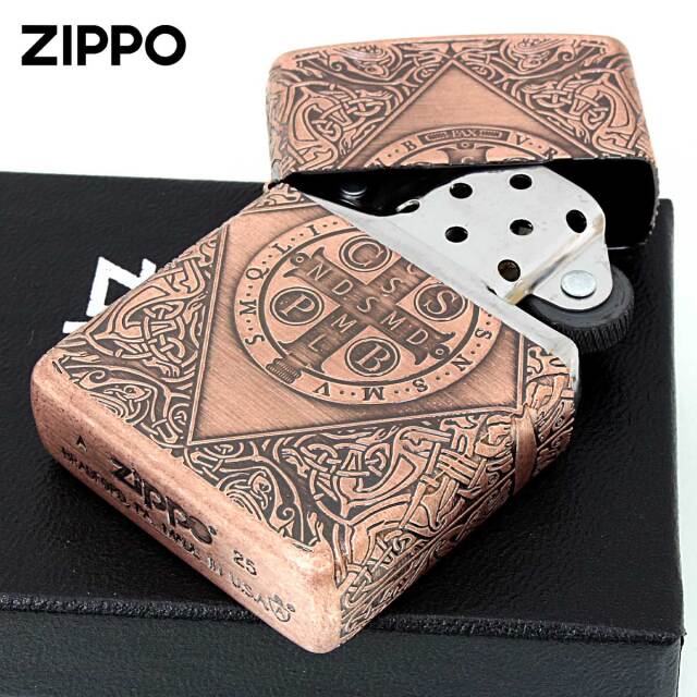 Zippo ジッポー ARMOR アーマー クロス 十字架 Cross ベネディクト