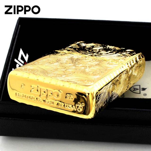 Zippo ジッポー ARMOR KING 2 アーマー キング 金メッキ GD｜Zippo専門