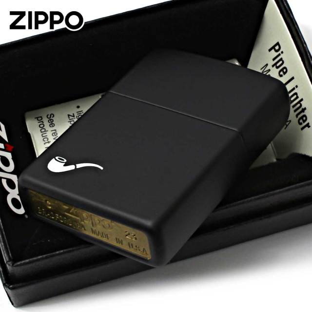 Zippo ジッポー パイプ用 Pipe Ligher Black Matte ブラック