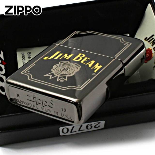 Zippo ジッポー ジムビーム 酒 ロゴ シール Jim Beam Seal