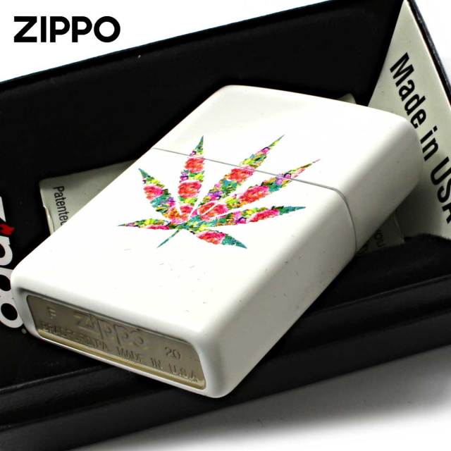 小物 shippona Zippo ジッポー マリファナ リーフ 葉 Counter Culture Floral