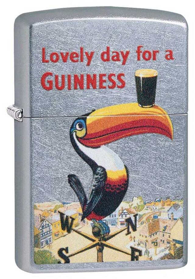 Zippo ジッポー Guinness Vintage Toucan 49093 メール便可