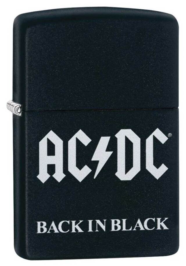 Zippo ジッポー AC DC Back in Black 49015 メール便可