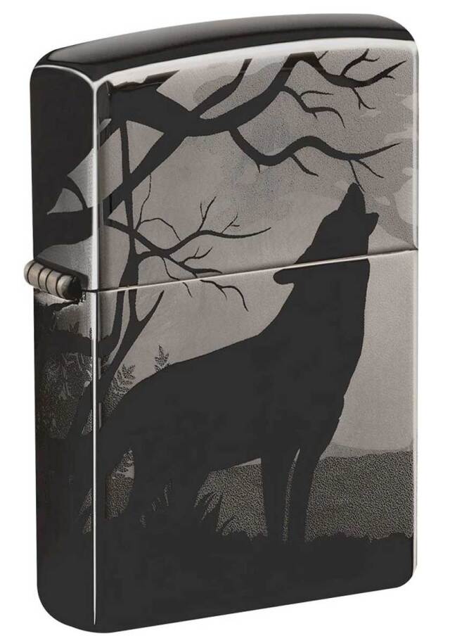 Zippo ジッポー Wolves 360°engraving 49188