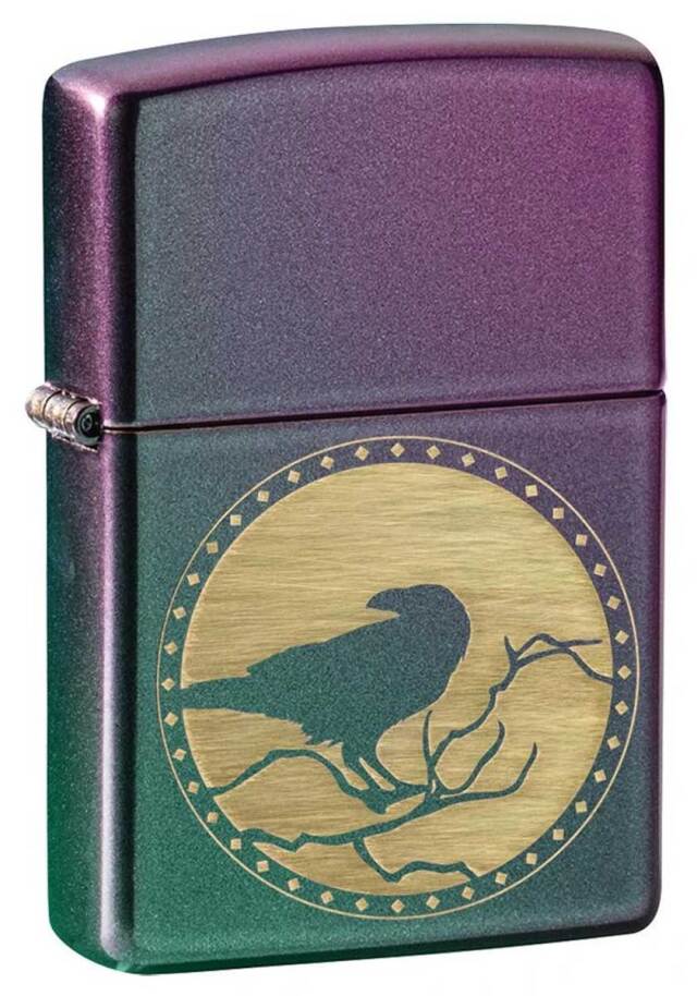 Zippo ジッポー Raven  Iridescent 49186 メール便可