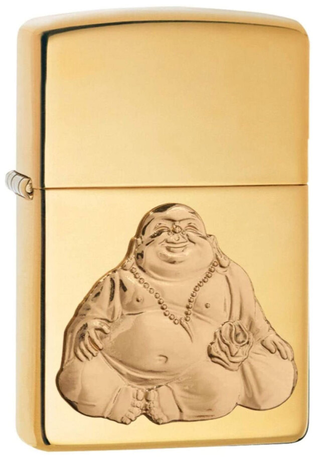 Zippo ジッポー Laughing Buddha 29626 メール便可