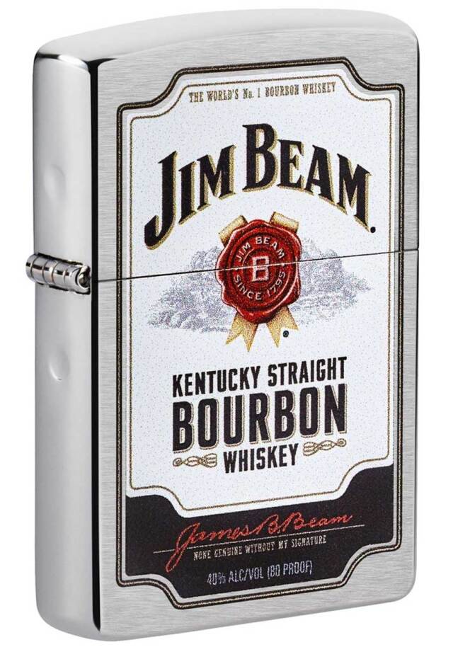 ぽぽ Zippo ジッポー Jim Beam 49325 メール便可｜Zippo専門店