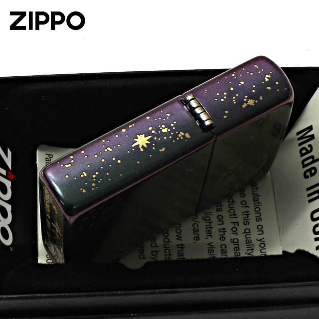 Zippo ジッポー 星空 スター 夜空 4面連続デザイン Starry Sky