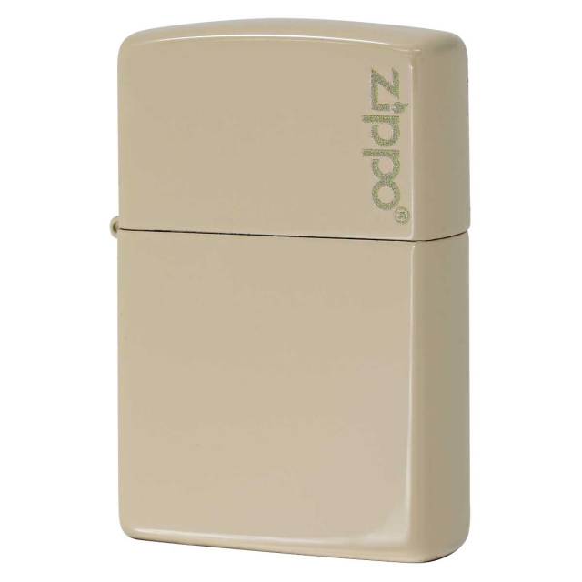 Zippo ジッポー ベージュ ジッポ ロゴ Flat Sand 塗装 49453ZL メール便可