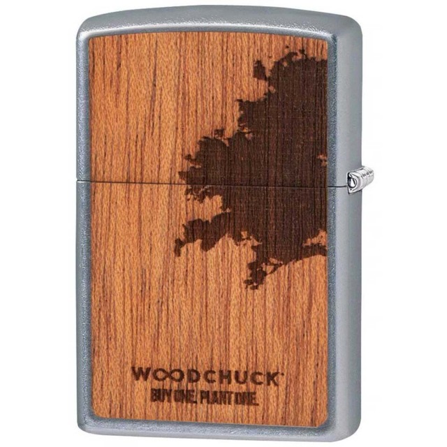 Zippo ジッポー ウッド 木 栓抜き付き WOODCHUCK USA Lighter & Bottle