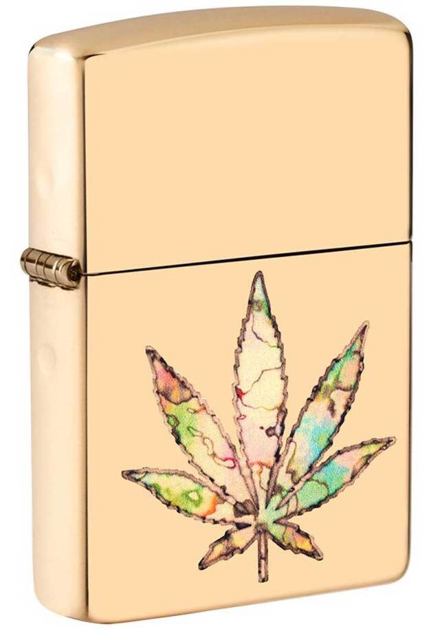 Zippo ジッポー Pot Leaf Fusion 49240 メール便可