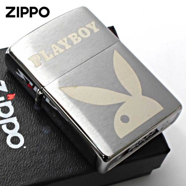 Zippo ジッポー プレイボーイ バニー うさぎ ロゴ Play boy ブラッシュ 